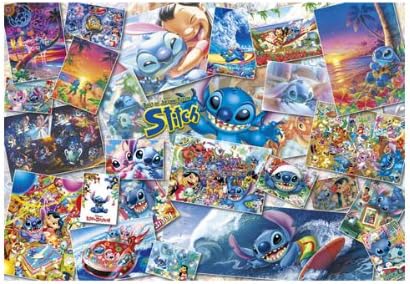 Amazon Co Jp ジグソーパズル ジグソーパズル アート集 ディズニー Disney スティッチ Dg 00 548 並行輸入品 ホーム キッチン