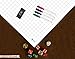 Battle Grid Game Mat - Ultra Durable Polymer Material - Role-Playing Grid Map - Reusable Tabletop Squares - Dungeons RPG Dragons Dry Erase Vinyl - Perfect Set for Starters and Masters - 24 x 36