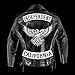 VEGASBEE® California Embroidered Iron-On Patch Biker Jacket Rider Vest Bottom Rocker 12