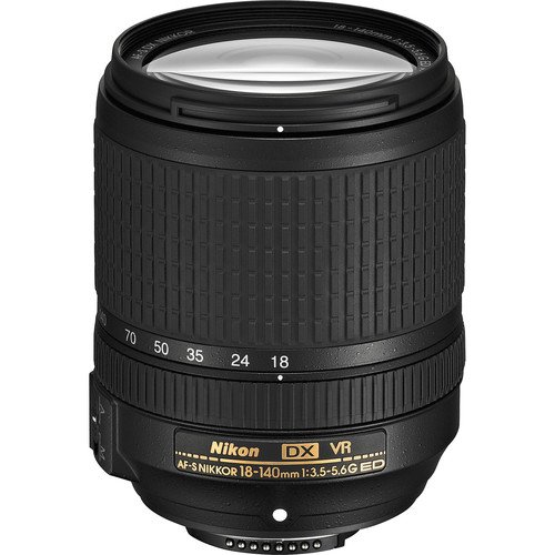 NIKON 18-140MM F/3.5-5.6G ED AF-S DX VR Lens with 1 Year Warranty
