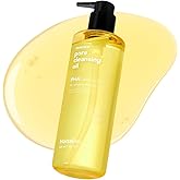 Hanskin Pore Cleansing Oil, Oil Cleanser for Face, Makeup Blackhead Sebum Remover, Korean Deep Pore Cleanser for Sensitive Skin [PHA] (10.14 oz)