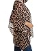 Rokou Women Chiffon Blouse Floral Batwing Sleeve Beach Cover Loose Tunic Shirt Tops