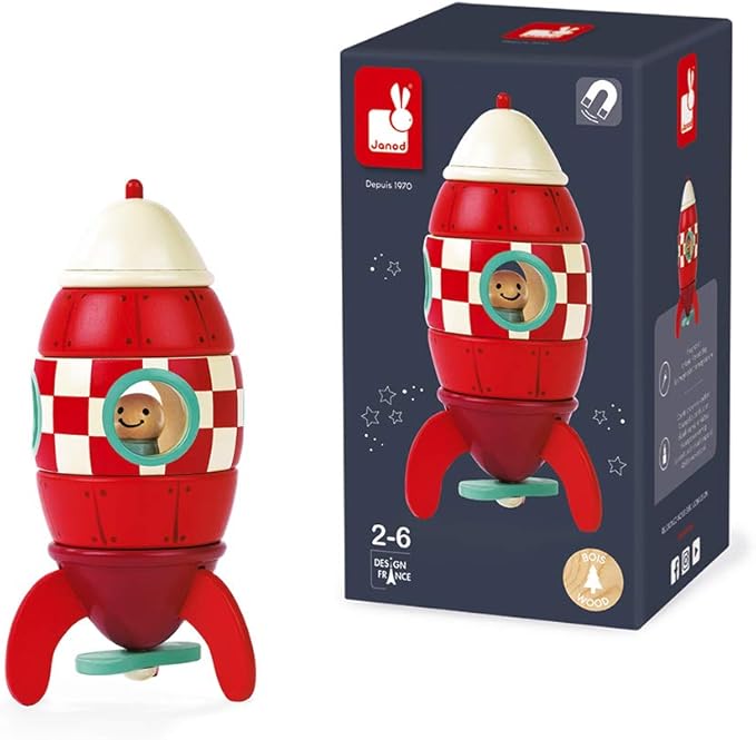 janod super rocket magnet kit