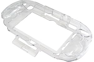 XSPEEDONLINE Clear Crystal Protective Hard Skin Case Cover for Sony PS PlayStation Vita PCH-1000, Anti-Fingerprints, Dust and Scratches