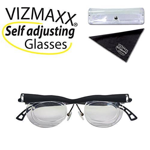 Vizmaxx adjustable reading glasses self adjusting glasses Buy