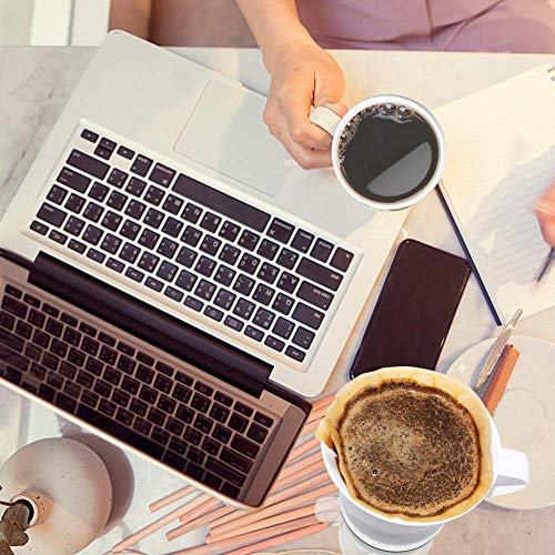 JUNOESQUE Pour Over Coffee Maker, Timer Setting, Immersion Coffee