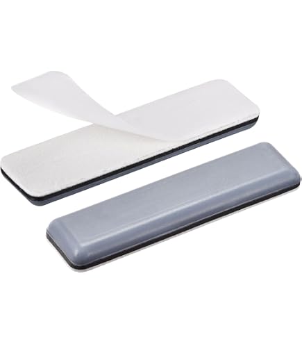 12-Pack Furniture Sliders For Carpet & Hard Floors – Self-Adhesive Teflon Gliders, 75x16mm, For Heavy Sofas, Desks & Beds
