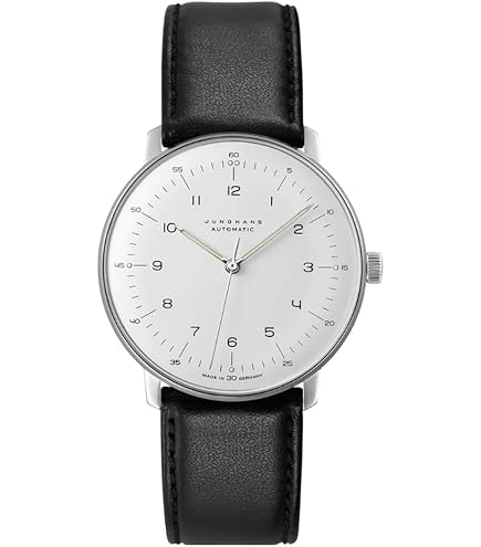 Amazon.com: JUNGHANS Men's Max Bill Automatic White Dial Black