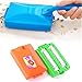Kicode 2 Brushes Heads Handheld Carpet Table Sweeper Crumb Brush Cleaner Collector Roller Tool
