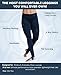 MÜV365 Live In Yoga Pants for Women | Full Length Stirrup Workout Leggings with Hidden Pocket