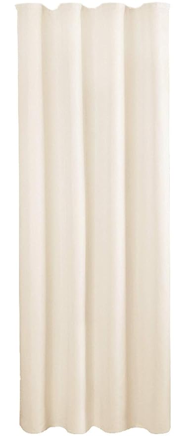 Bestlivings Blickdichte Beige Gardine mit Kräuselband in 140x245 cm (BxL), in vielen Größen und Farben
