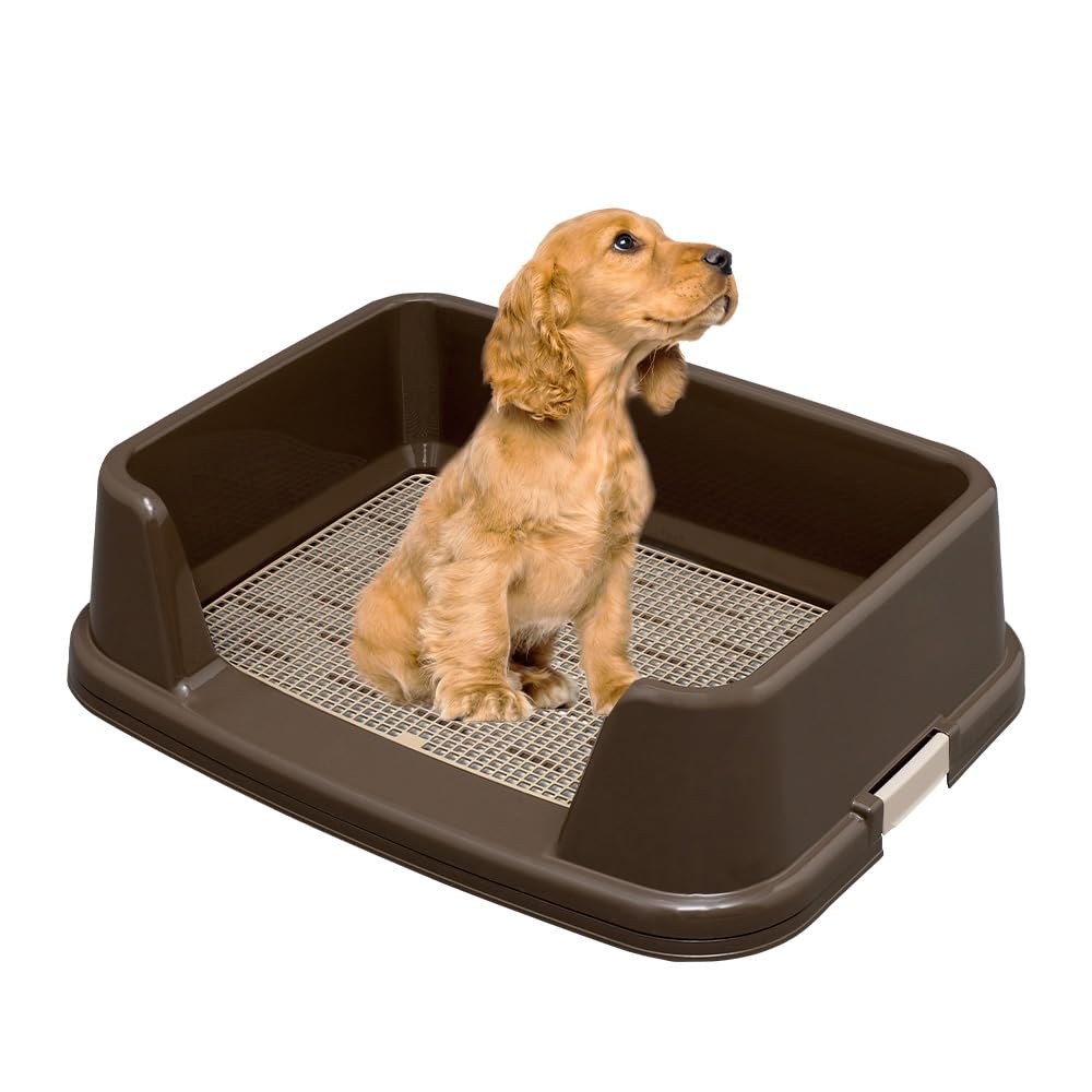 アイリスオーヤマ トレーニング犬トイレ ブラウン ワイドサイズ用商品画像