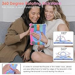 DETUOSI Silicone Case for TCL 10.36 inch with