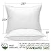 Milddreams Pillows Standard Set of 2 - Bed Pillow for Sleeping 2 Pack - Soft Material - Size 20 x 26 Inch