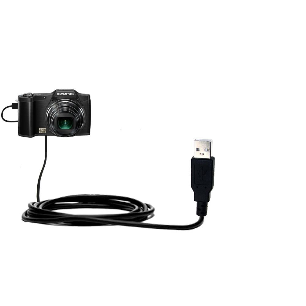 Classic Straight USB Cable for the Olympus SZ14 with Power