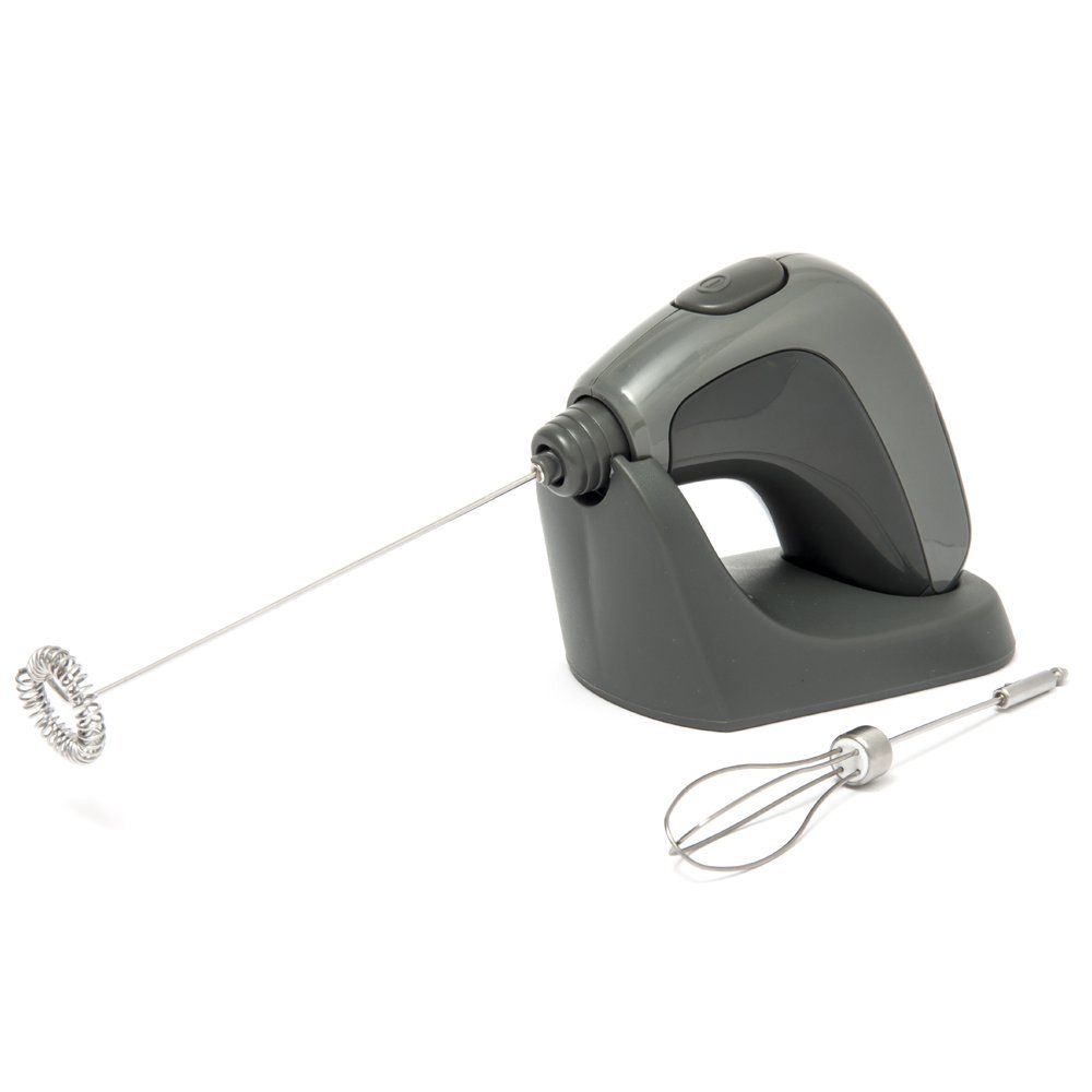 Frotha Compact Electric Egg & Milk Frother Helps You Make Delicious Coffee Drinks Including Cappuccinos, Lattes, Frappes, and Easily Whisks Eggs into Meringue- 60 Day Money Back Guarantee