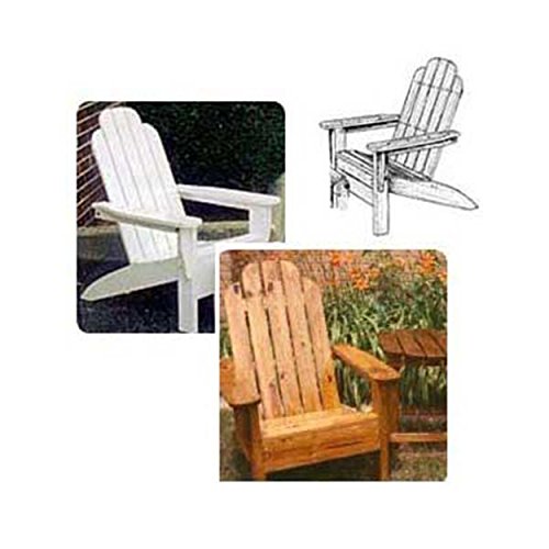 Woodworking Project Paper Plan to Build Folding Adirondack Chair