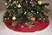 Clever Creations 30 Inch Christmas Tree Skirt Decoration, Large Merry Christmas Mat Holiday Décor