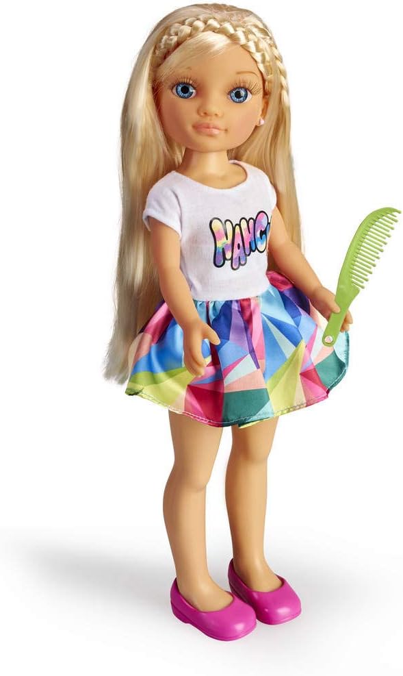 Amazon.es: Nancy - Espejo 1001 Peinados, Muñeca con Armario, Espejo y Accesorios de Peluquería, para Niños y Niñas a Partir de 3 Años, Multicolor, (Famosa 700015131): Juguetes y juegos