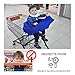 Nursing Scarf Car Seat Cover Baby Shopping Cart High Chair Wrap Stretch Stroller Canopy - Stretchy Universal 5-in-1 Infinity Scarf for Breastfeeding Soft & Lightweight Dark Blue by Teddy and Flower