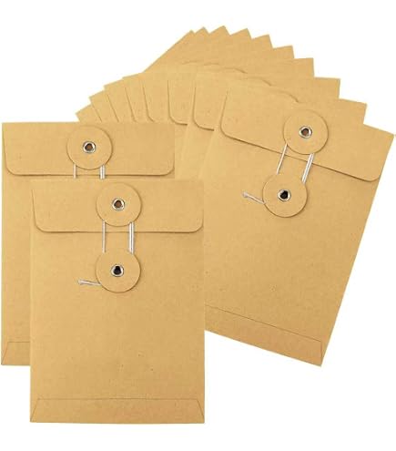 Coin Envelopes Superb 40 Pcs Kraft Paper Envelopes Brown Envelopes With ...