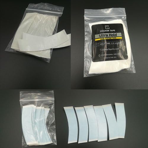 Hypo-allergenic 36 pieces/bag Wig adhesive tape Hair pieces Adhesive Strips for wig
