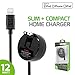 Cellet Retractable Home/Wall Fast Charger 2.4 amp (10 Watt) Compatible for iPhone XS/Max/Xr/X/8/7/6/5, iPad/Air/Pro/Mini 4/3/2/ iPod Touch & All Lightning Devices – 2.5 ft Cord - MFI Certified