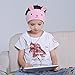 Firik Kids Headphones - Easy Adjustable Kids Costume Headband Silky Headphones for Children, Perfect for Travel and Home - Bunny
