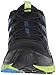 Salomon Men's X-Mission 3 Trail Running Shoe, Black/Granny Green/Bright Blue, 10.5 D US
