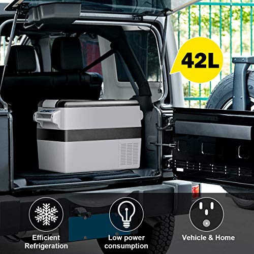 5 COSTWAY+Freezer+Compressor+Refrigerator+Portable