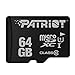 Patriot PSF64GMCSDXC10 LX Series 64GB High Speed Micro SDXC Class 10 UHS-I Transfer Speeds For Action Cameras, Phones, Tablets, and PCs