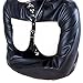 Black Leather Exposed Nipples Bra,Arm Restraints Sleeve,Adult Slave Training Dog Collars,for Couples BDSM Sexual Life (Pulling Rope & Padlock 7 Pieces)