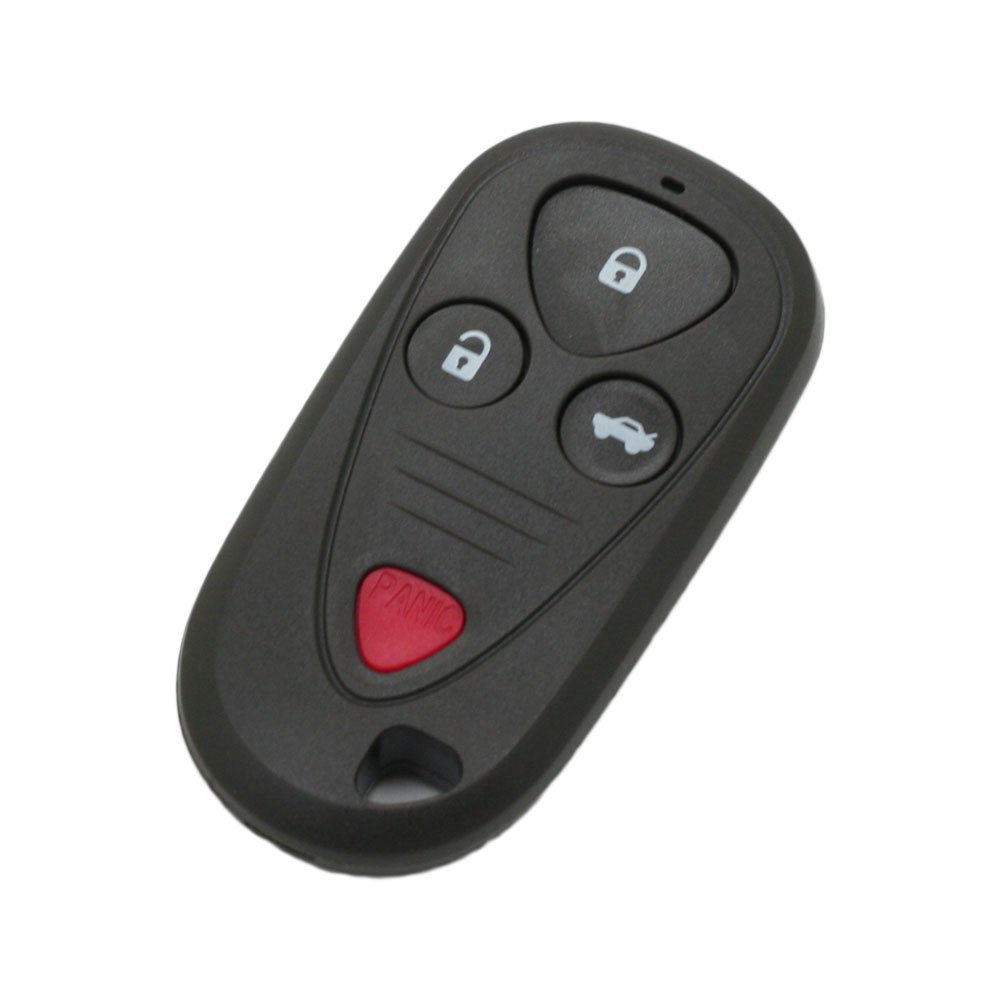 BROVACS Replacement Key Shell Compatible with ACURA CL RL TL TSX Keyless Entry Remote Key Case Fob 3 Buttons + Panic 4 BTN PG210B