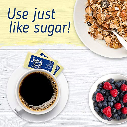 image for SUGARLY SWEET Zero Calorie Sweetener Packets with Sucralose, Sugar Sub