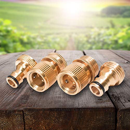 KORAM Garden Hose Quick Connector Starter Set 3/4\