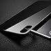 iPhone X Screen Protector, KuGi [ Front & Back Glass film suit ] Ultra-thin Toughened 9H Hardness HD Clear & Premium Full coverage Tempered Glass Screen protector for iphone x edition. (Black)