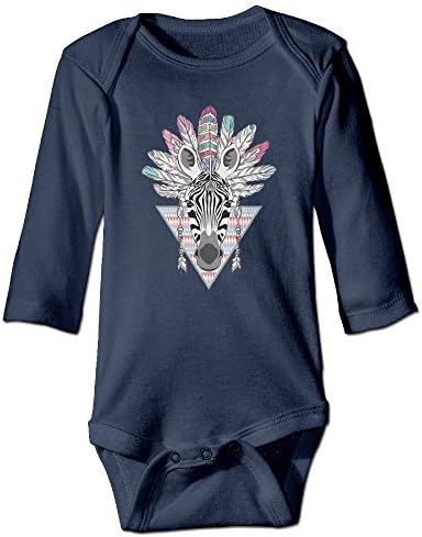 Vgsy Bodysuits Sebras Reflection Floral Pattern Baby Girls Clothes Long-Sleeve Cotton Infant Bodysuits