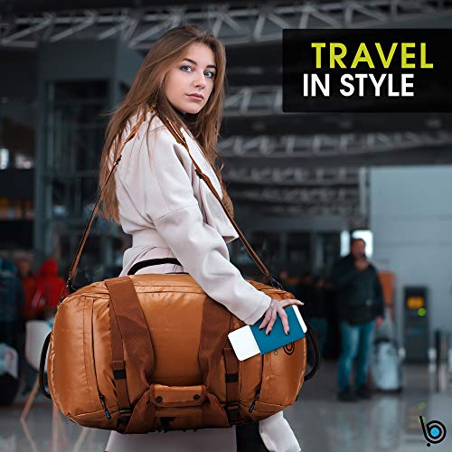 bago Carry on Traveling Backpack Duffle Bag 3 Way Duffel Backpack for