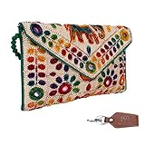 Rajasthani jaipuriart Sling Bag Foldover Clutch Purse