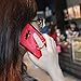 OCYCLONE Galaxy S8 Case, Glitter Luxury Cute Phone Case for Women Girls with Kickstand, Bling Diamond Rhinestone Bumper with Ring Stand Compatible with Samsung Galaxy S8 Case for Girl Women - Red