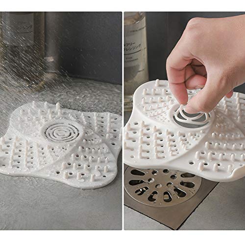 image for Rosoz Hair Drain Catcher Shower Drain Hair Trap Hair Catcher Shower Dr