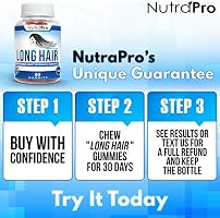 Amazon Com Long Hair Gummies Anti Hair Loss Supplement For