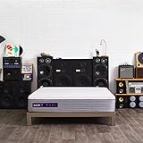 The New Purple Mattress, with Soft 2" Smart Comfort Grid Pad and Cooling Comfort-Stretch Cover (Queen)