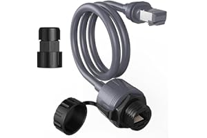 For Starlink Ethernet Adapter for Gen 3/Mini, Waterproof Extension Repair Coupler For RJ45 Coupler For Starlink V3 For Gen 3 