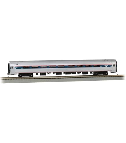 Wagon HO Walthers 60' Thrall Amtrak MHC-2 - Matériel Handling Car - Neuf 31103