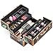 Beautify Large Jungle Professional Makeup Cosmetic Organizer Train Case 14