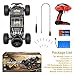 Veken Electric Remote Control Car 1: 12 Large Scale Rechargeable 2.4 Ghz Radio Remote Control Truck Monster High Speed 4 Wd Off Road Vehicle Rock Crawler for Kids Adults