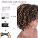 CNicehair Afro Synthetic Wigs Kinky Curly Short Hair For Black African American Women Costume Cosplay Party Wigs Dark Brown