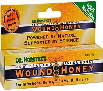 Wound Honey, Manuka Honey Wound Cream with Active Manuka Honey