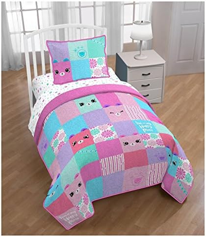 Shopkins Happy Places Quilt &amp; Sham (Twin/Full) Turn any space into a HAPPY PLACE!!